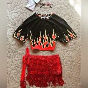 🔥FIRE COSTUME🔥 NEVER USED